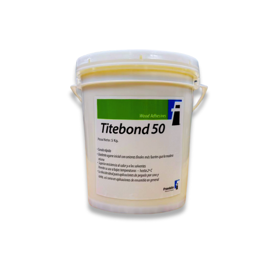 Titebond 50 Pegamento para Madera Extra Fuerte 5kg