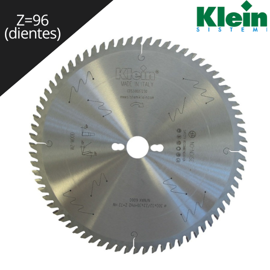 Imagen Sierra trapecio plano Diám. 300mm