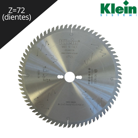 Imagen Sierra diente alterno Diám. 300mm